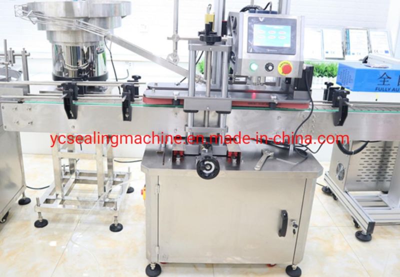 Automatic Linear Type Bottle Capping Capper Machine for Plastic