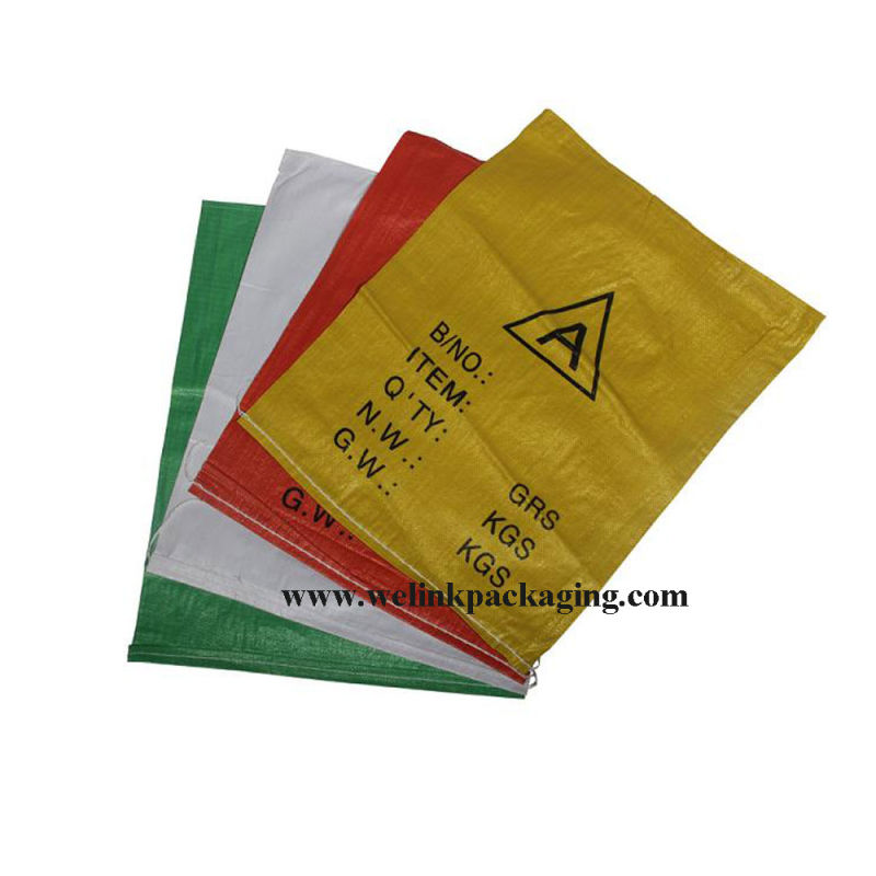 Construction Waste Bags PP Woven Sack Customized PP Woven Bags