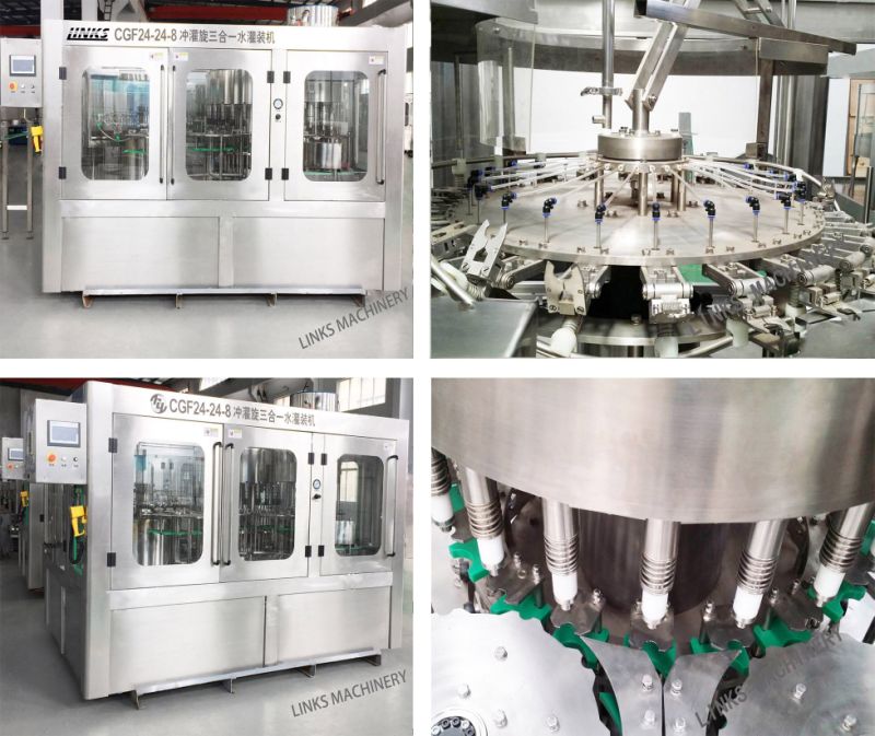 7000bph Complete Automatic Bottle Water Filling and Capping Machine/Line