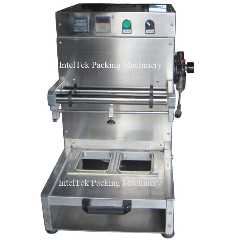 Automatic Food Box Tofu Tray Sealing Machine