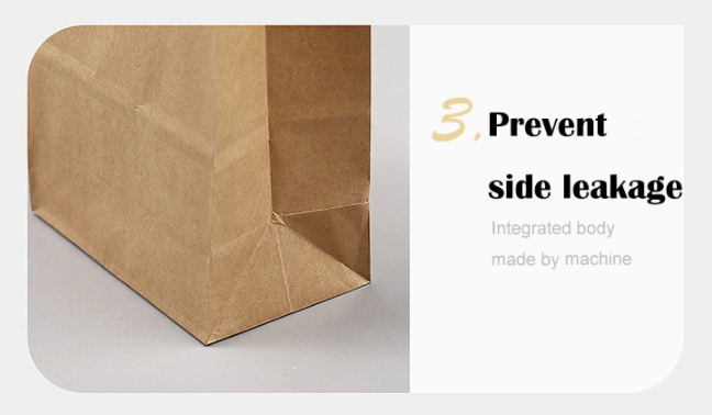 Cheap Stand up Printed Kraft Paper Packaging Bags for Shopping