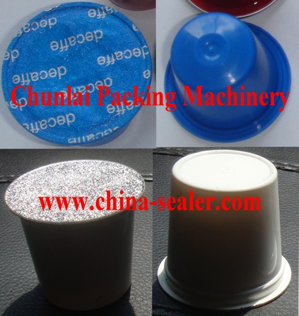 Automatic Coffee Capsule Filling and Sealing Machine