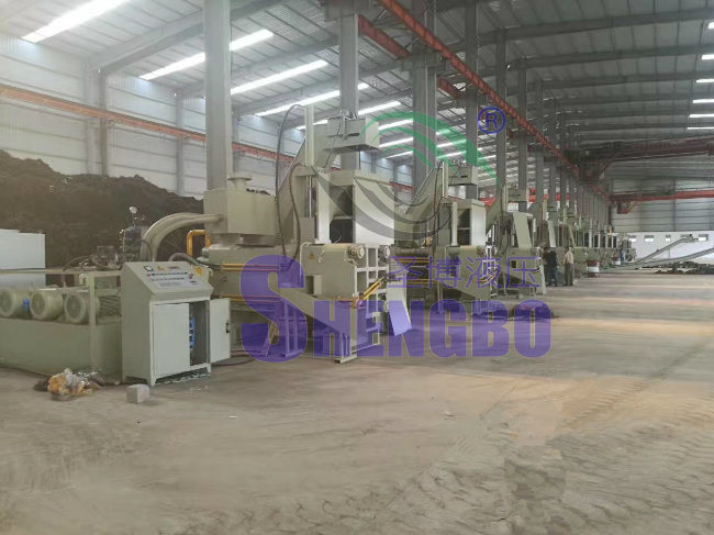 Iron Removal Briquette Machine for Recycling