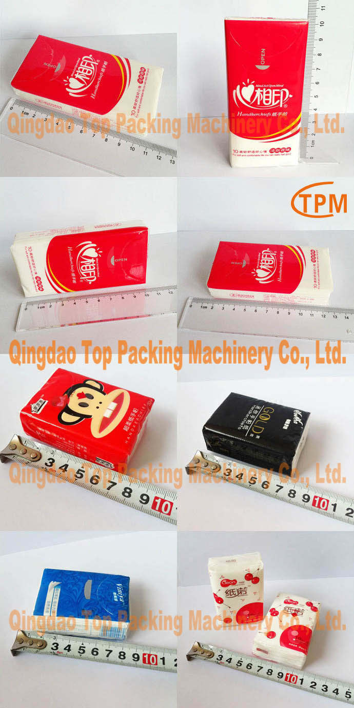 Pocket Mini Facial Tissue Paper Packing Machine
