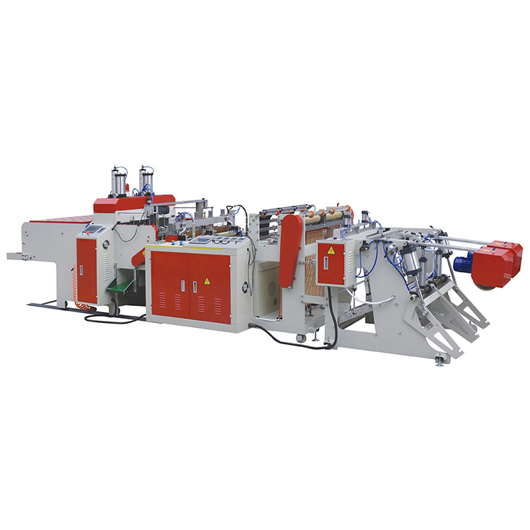 Automatic T Shirt Plastic Shopping Carrier Bag Making Machine for Sale