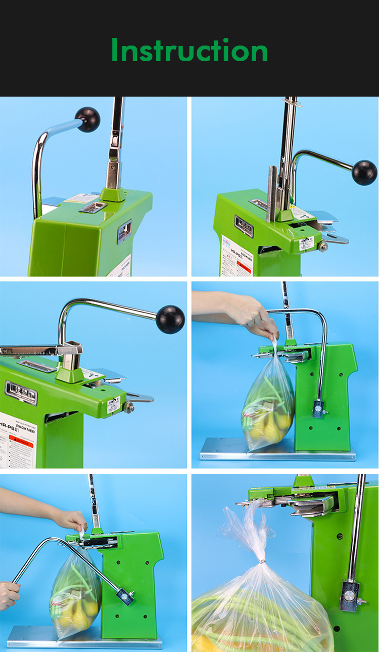 Supermarket Small Mechanical Sealing Machine for Plastic Packing Bags