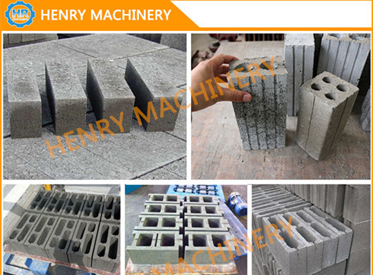 Qmr2-45 Concrete Cement Hollow Block Making Machine for Small Business