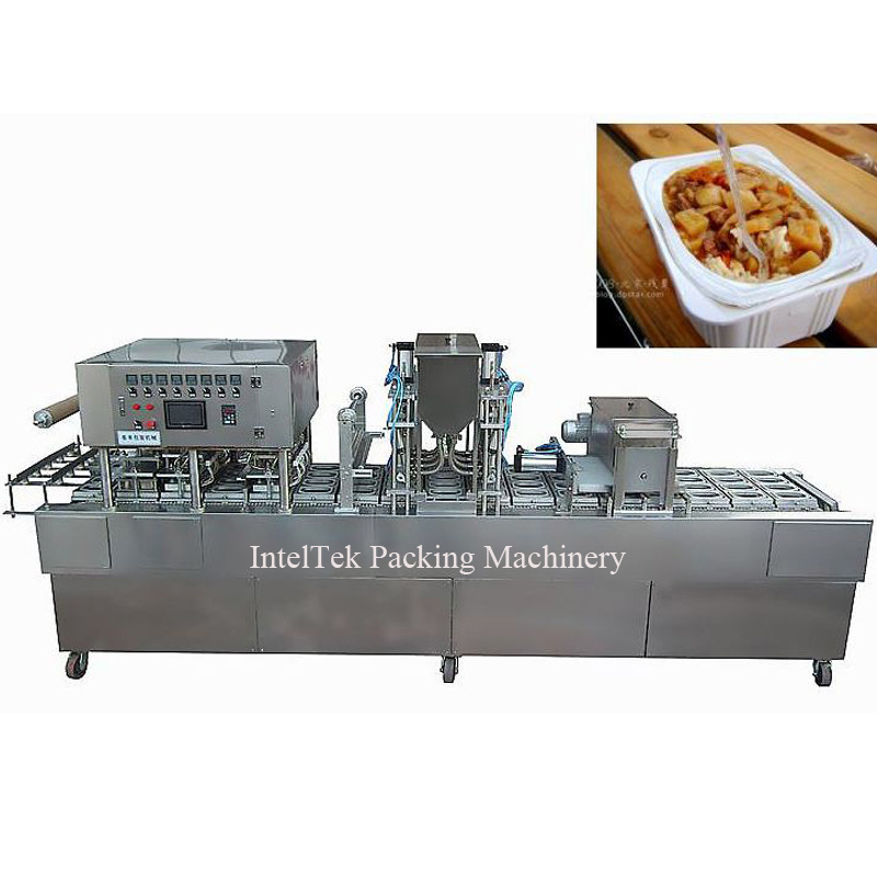 Best Quality Fully Automatic Jam and Fruit with Ice Filling and Sealing Machine