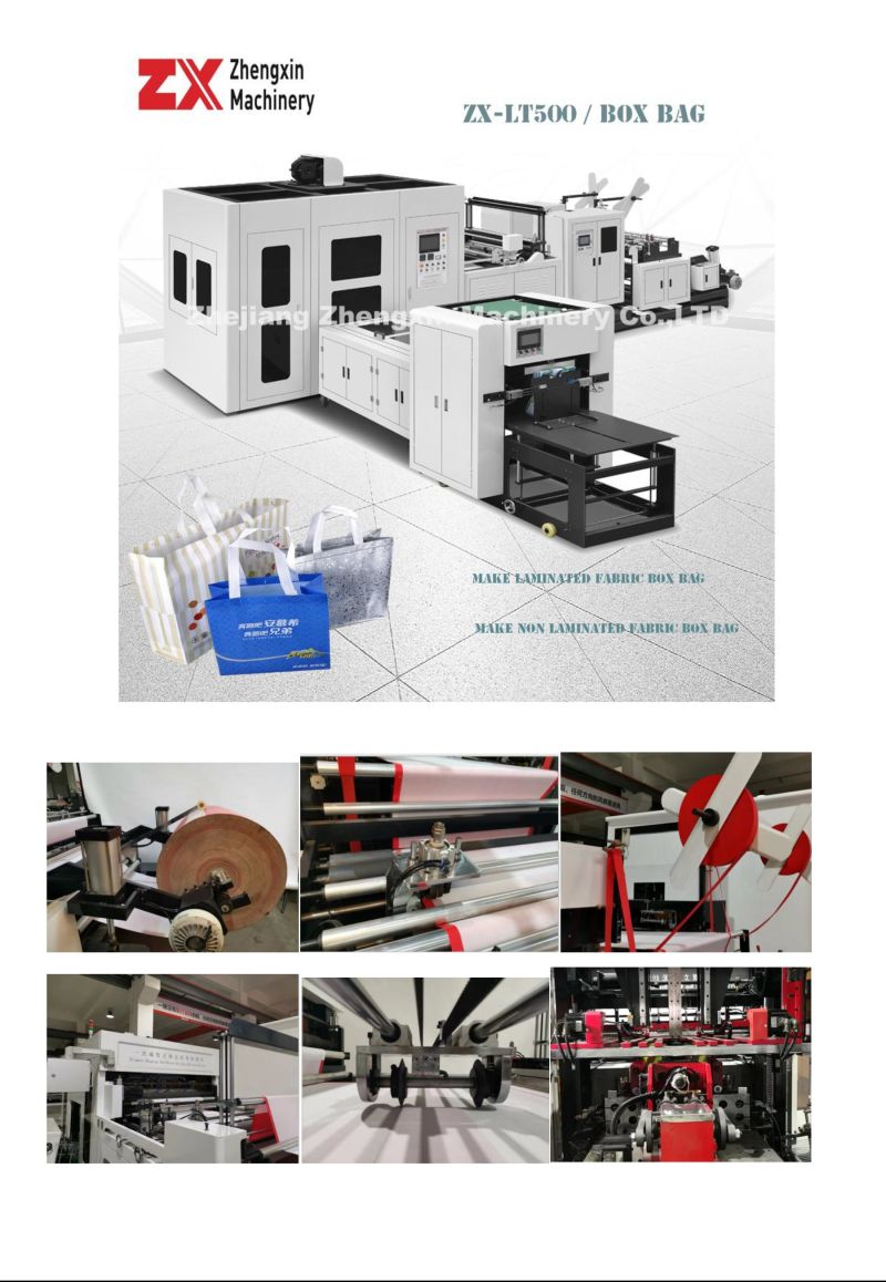 Primary Shaping Non Woven Box Bag Making Machine