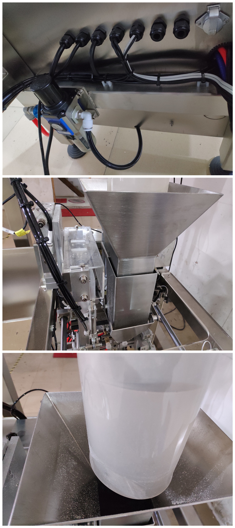 Packaging Machine for Premade Bags with Zipper