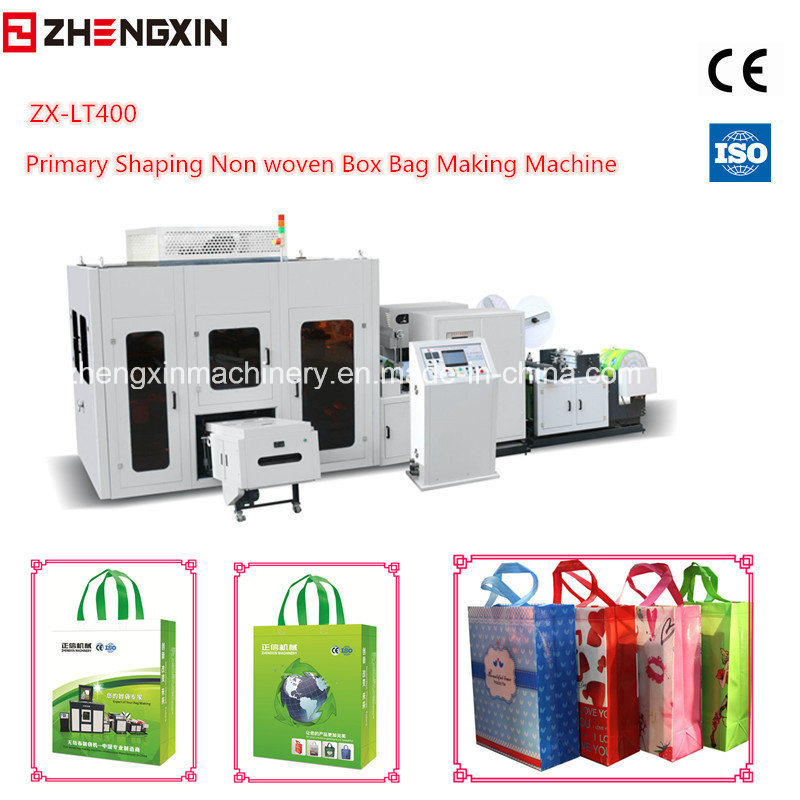 Zx-Lt400 Primary Shaping Non Woven Box Bag Making Machine
