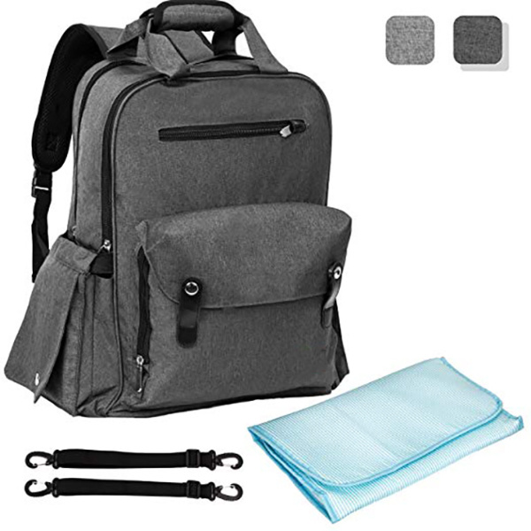 Multi-Functional Baby Diaper Bag Backpack for Mom Dad