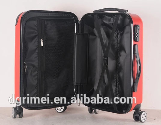 Professional Factory ABS Luggage Bag Trolly Travel Suitcase