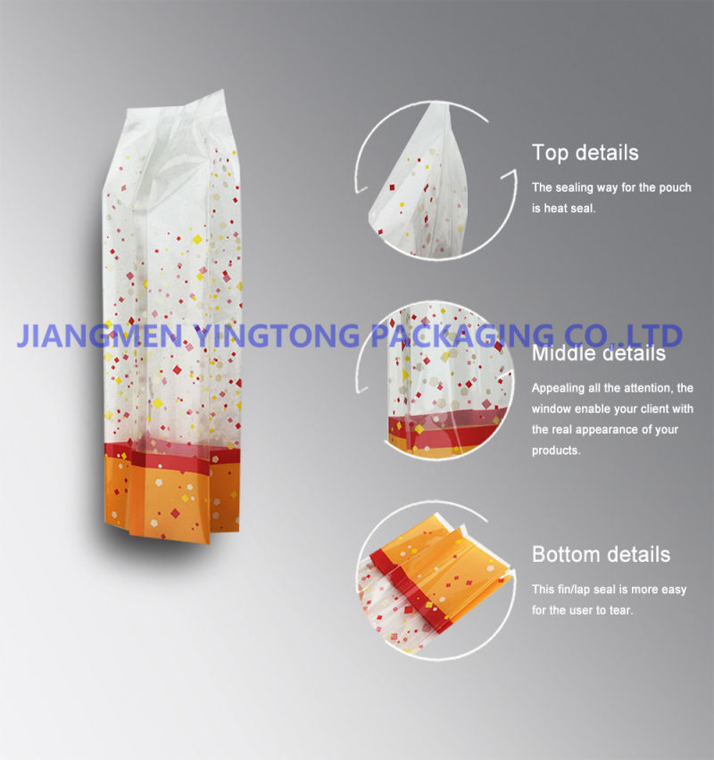 High Quality Food Packaging Bags Side Gusset Pouches with FDA
