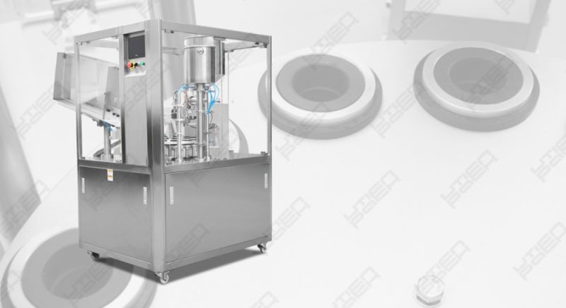 Compact Ultrasonic Cosmetic Tube Filling and Sealing Machine, Auto Tube Sealer