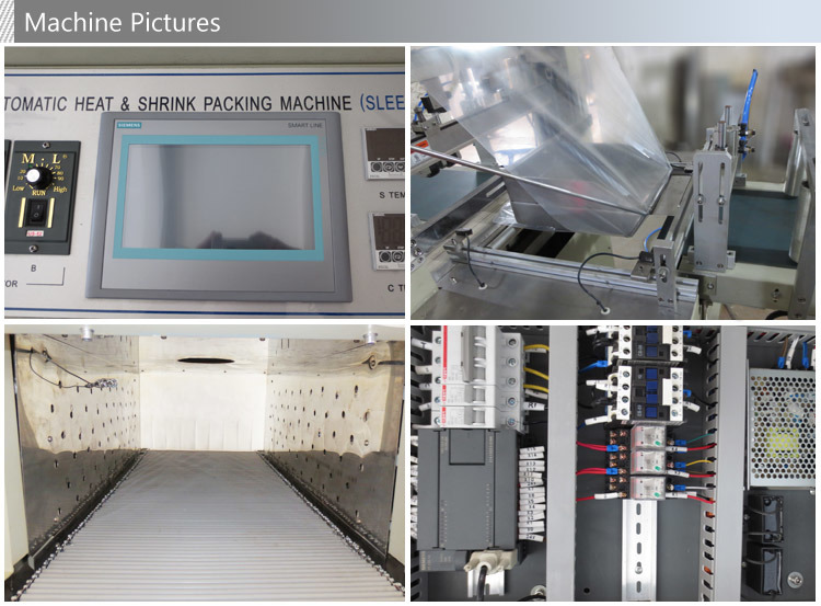 Automatic Bottom Lap Sealing Shrink Packing Machine Packaging Machine