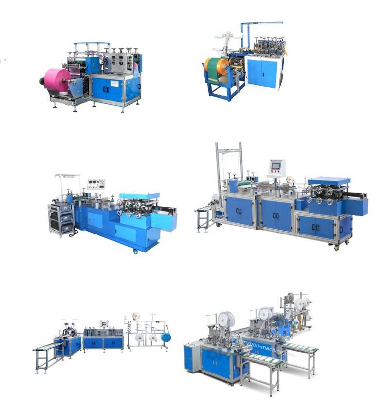 High-Speed Fully Automatic Dust Surgical Medical Supply Disposable N95 3 Ply Non Woven Face Mask Making Machine