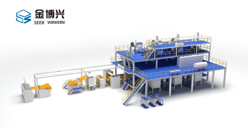 Sw-SSS Spunbond Nonwoven Fabric Making Machine Production Line