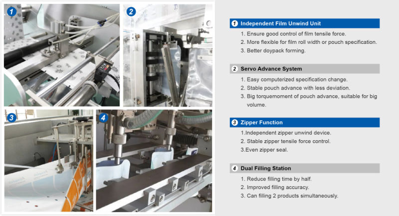 Full Automatic Filling and Sealing Machine for Sugar