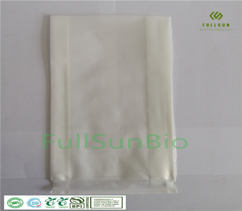 Biodegradable Plastic Food Bag Freezer Sealed Compound Packaging Bag