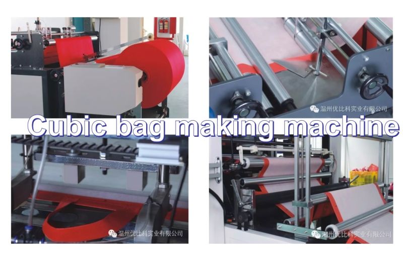 Non-Woven Gift Bag Tote Bags with Handles Box Bag Machine