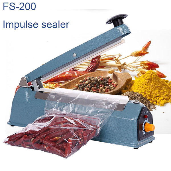 Iron Body Impulse Hand Heat Sealer for Plastic Poly Bag Sealing Machine Factory