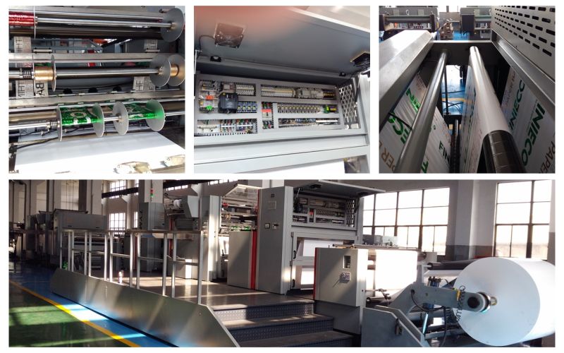 Automatic Web-Fed Hot Foil Stamping Machine for Paper Bags, etc