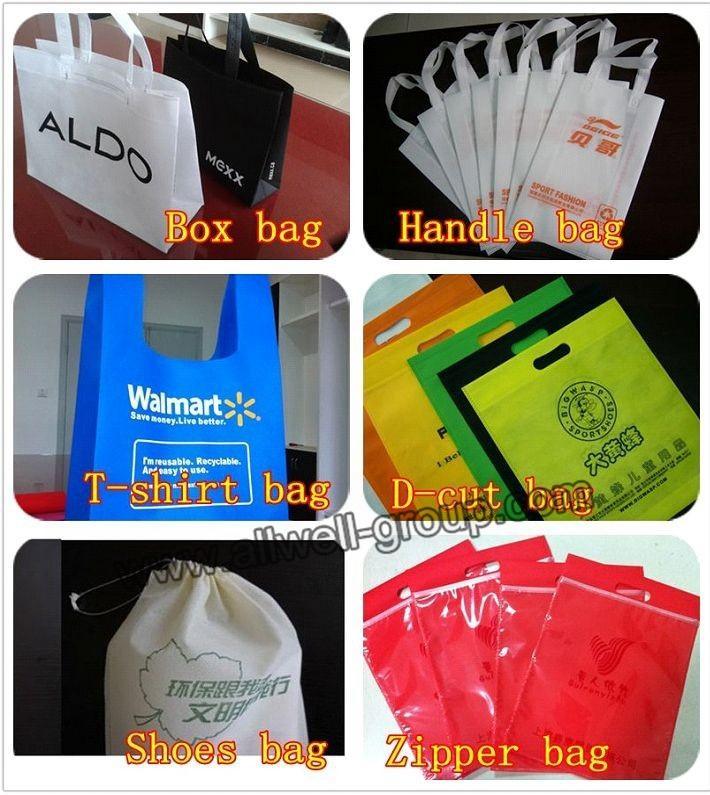 Automatic Non Woven Bag Machine with Online Handle (AW-XA700-800)