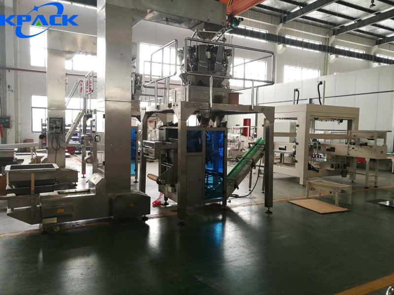 Fully Automatic Snack Almond Weighing Bagging Packing Machine