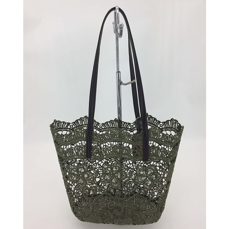 OEM Customizable Clearlace Embroidered Evening Bag Lady Clutch Bag
