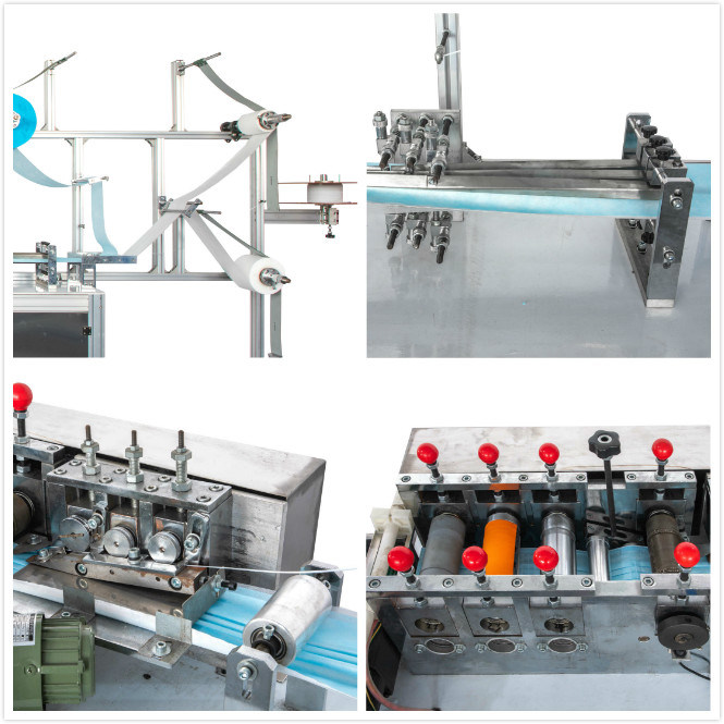 High Speed Disposable 3ply Nonwoven Face Mask Making Machine