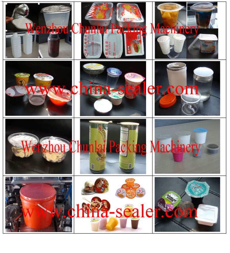 Automatic Water Plastic Cups Sealing Machine