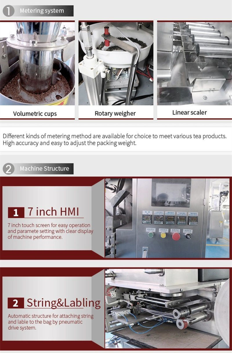 Pounch Filling Packing Packaging Machine Teabag Packaging Machine