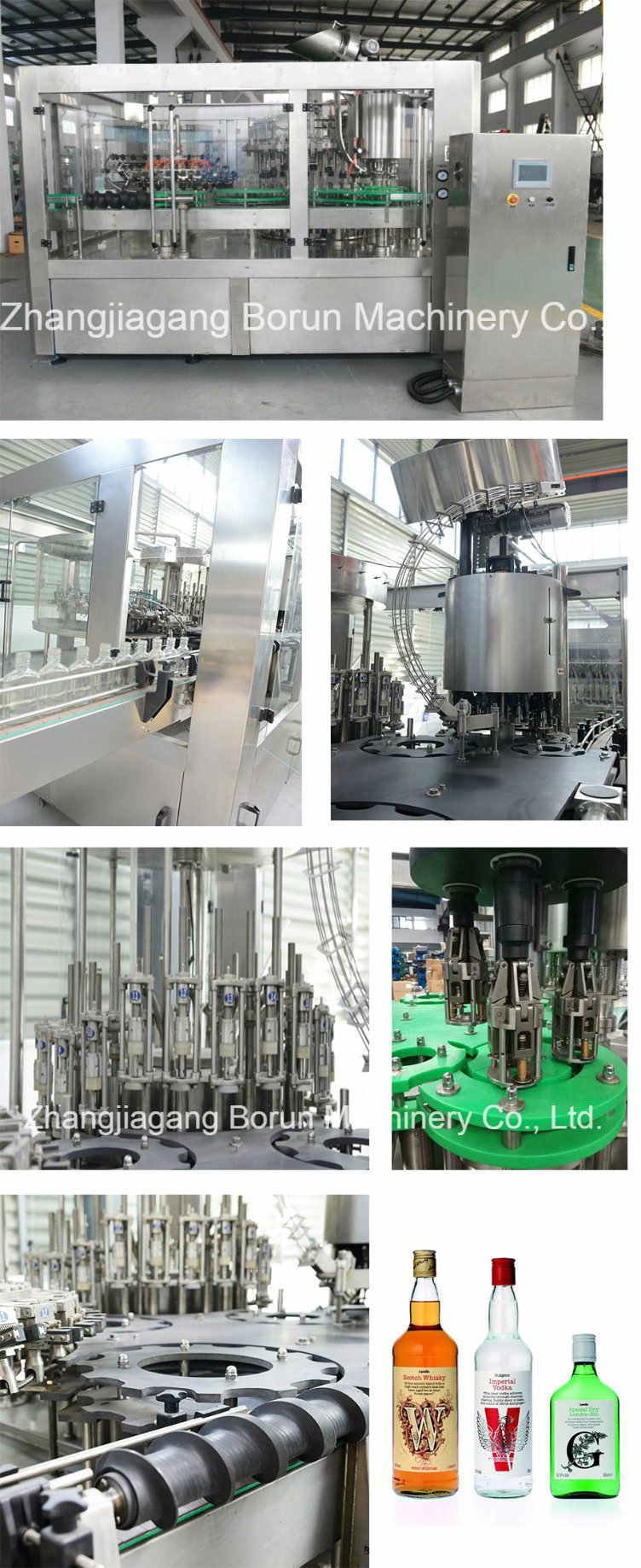 High Speed Vinegar Bottling Sealing Machine for Glass Bottles