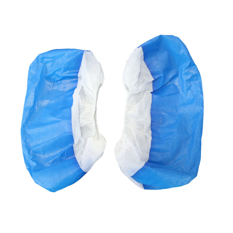 Factory Free Sample Non Woven CPE PP Waterproof Shoe Cover for Daily Use