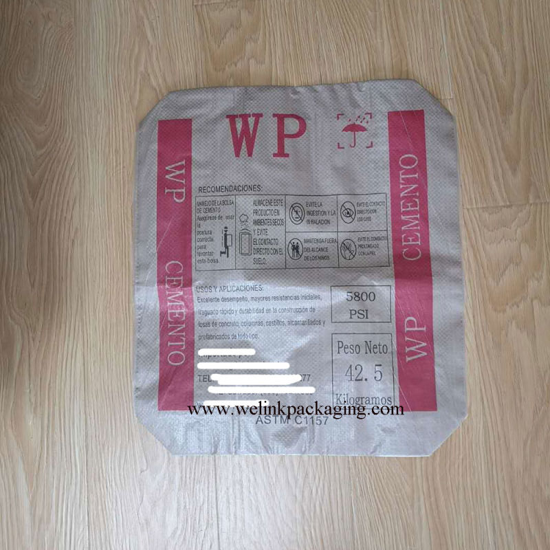 PP Woven Sacks for Packing Cement with Valve