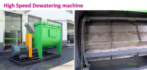 High quality polyethylene bags washing recycling machine