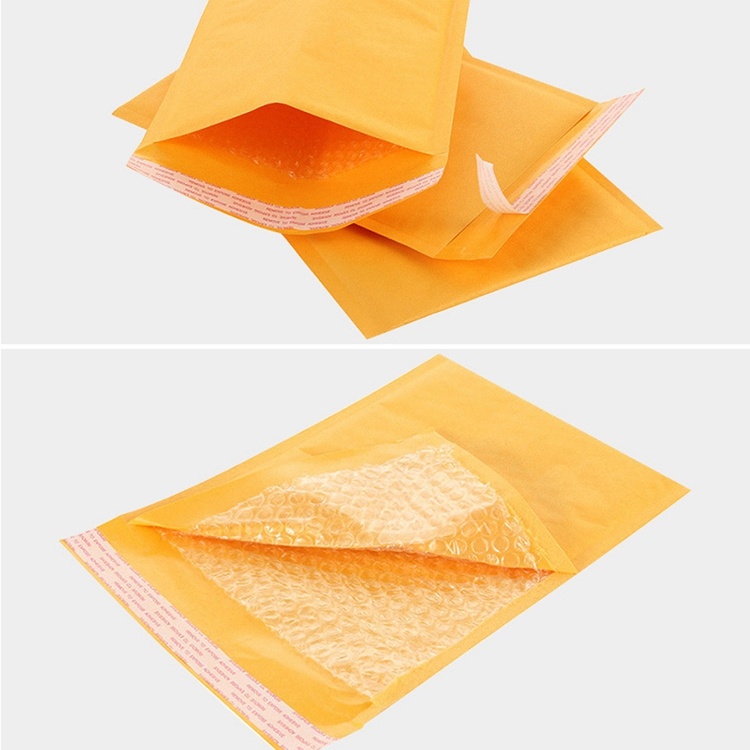 Custom Air Bubble Mailer Bag Kraft Paper Padded Envelope Bags