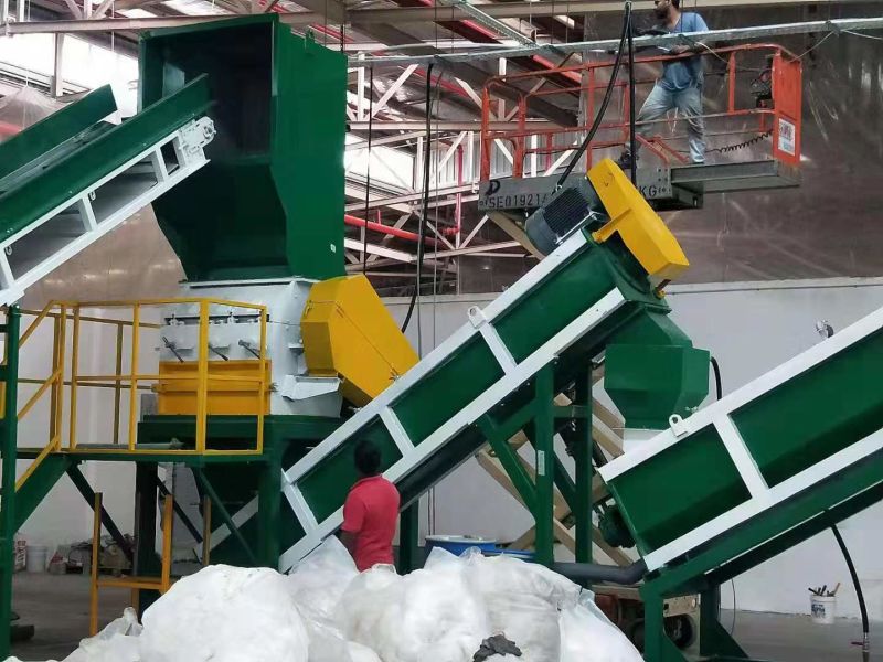 Waste Plastic Film Squeezing Drying Machine for PP/PE Bags
