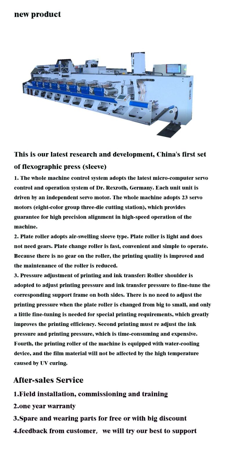 Automatic Paper Bag Satellite Flexo Printing Machine