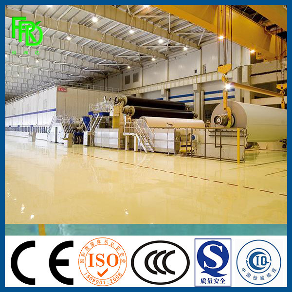1760 mm Full Automatic Single Face Corrugated Base Paper Making Machine and Kraft Liner Paper Making Machine Price