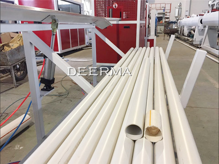 Machine Make PVC Pipe for Electricity / PVC Electrical Conduit Pipe Machine