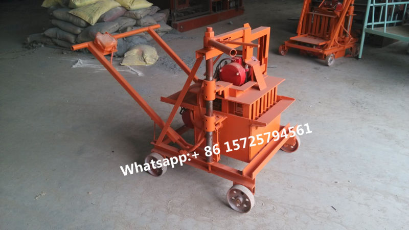 Qmr2-45 Concrete Cement Hollow Block Making Machine for Small Business