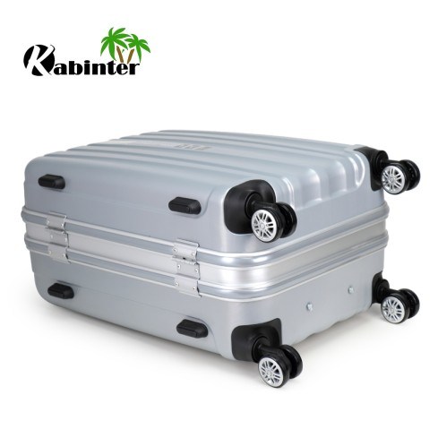 Durable Trolley Luggage Hardshell Luggage Bag Aluminum Cover Luggage