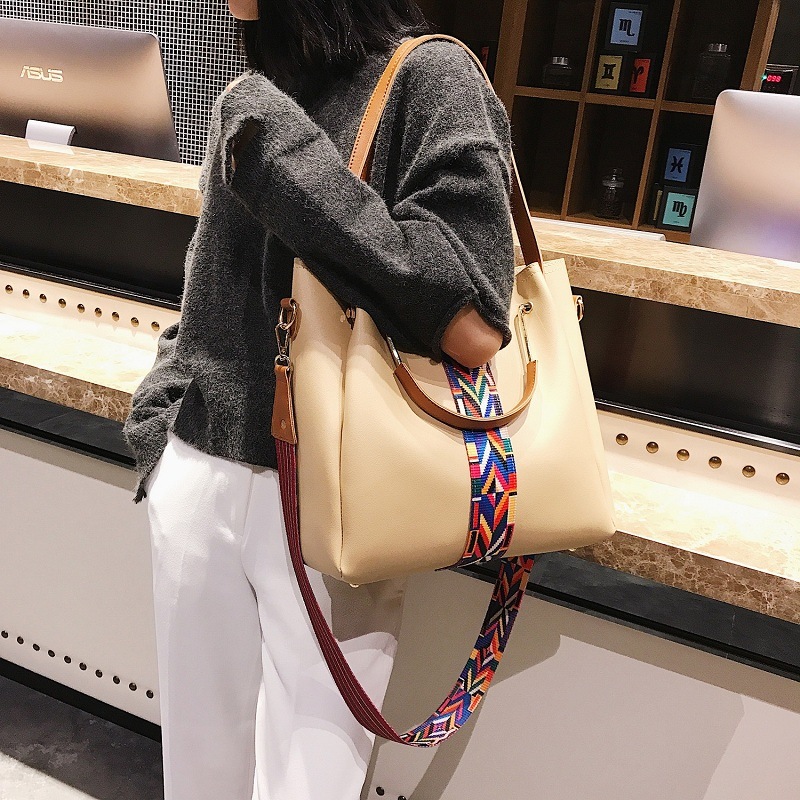New Designer PU Leather Ladies Handbags Women Tote Bag