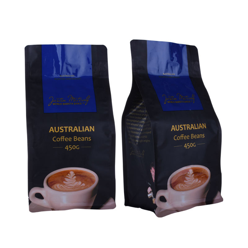 Biodegradable Custom Printed Food Grade Zip Lock Coffee Bags Packaging