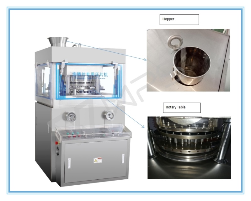 Zp-25 Manufacturing Pharmaceutical Tablet Making Machine of Pill Press