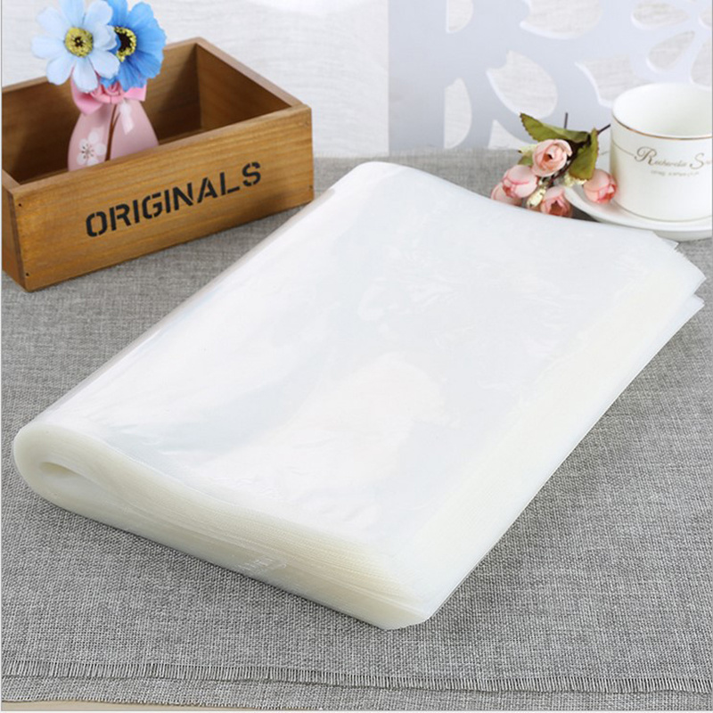 Biodegradable Compostable 3 Side Sealed Food Vacuum Pack Transparent Plastic Bags Food Packaging Bags for Frozen Food Ny Plastic Container