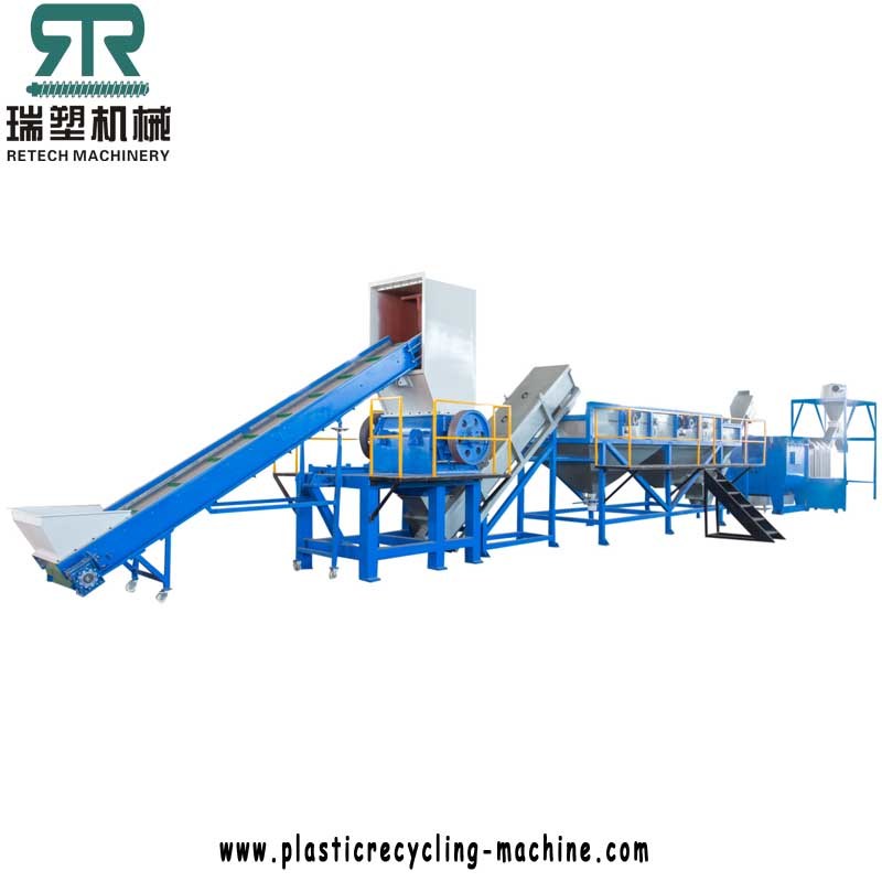 PP Woven Bags Non-Woven Fabric Recycling Granulating Machine