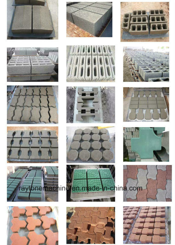 Qt12-15 Concrete Flyash Cement Block Making Machine / Machines for Making Bricks